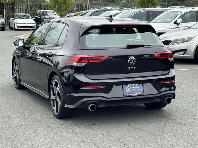 used 2024 Volkswagen Golf GTI car, priced at $33,977