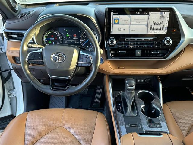 used 2021 Toyota Highlander Hybrid car, priced at $46,977