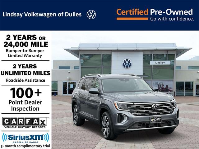 used 2024 Volkswagen Atlas car, priced at $41,377