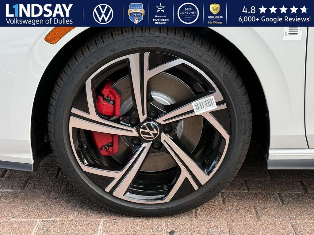 new 2025 Volkswagen Golf GTI car, priced at $39,140