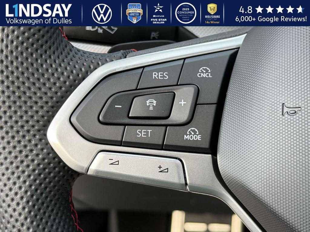 new 2025 Volkswagen Golf GTI car, priced at $39,140