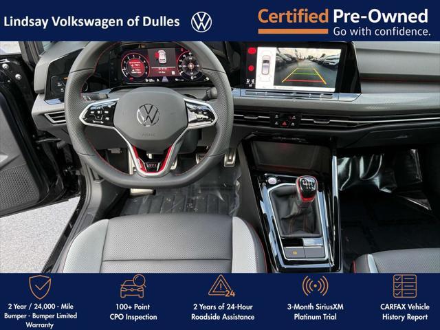 used 2024 Volkswagen Golf GTI car, priced at $37,277