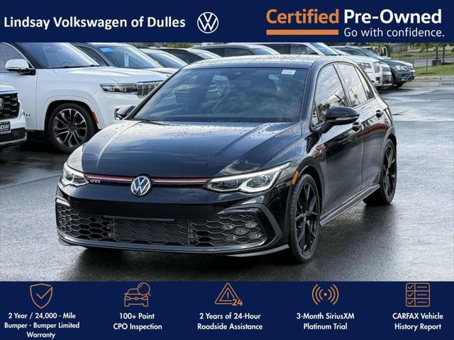 used 2024 Volkswagen Golf GTI car, priced at $37,277