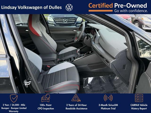 used 2024 Volkswagen Golf GTI car, priced at $37,277