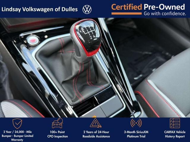 used 2024 Volkswagen Golf GTI car, priced at $37,277