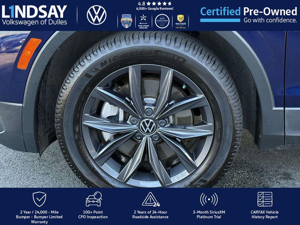 used 2022 Volkswagen Tiguan car, priced at $19,997