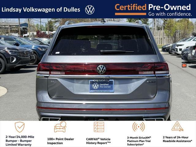 used 2024 Volkswagen Atlas car, priced at $43,997