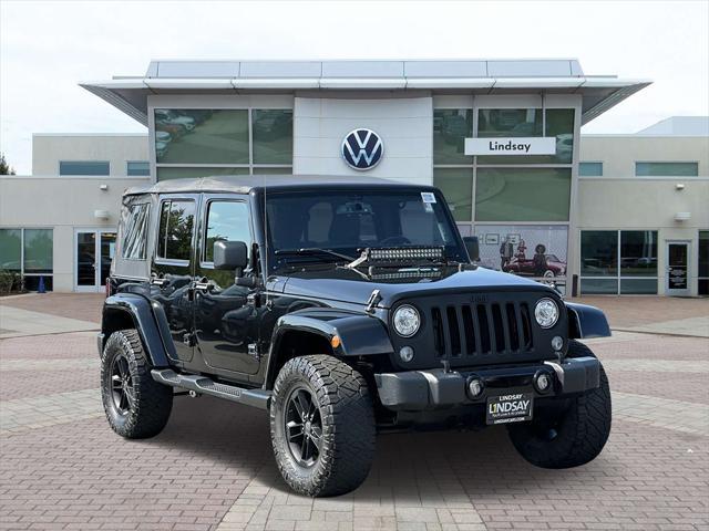 used 2017 Jeep Wrangler Unlimited car, priced at $21,777