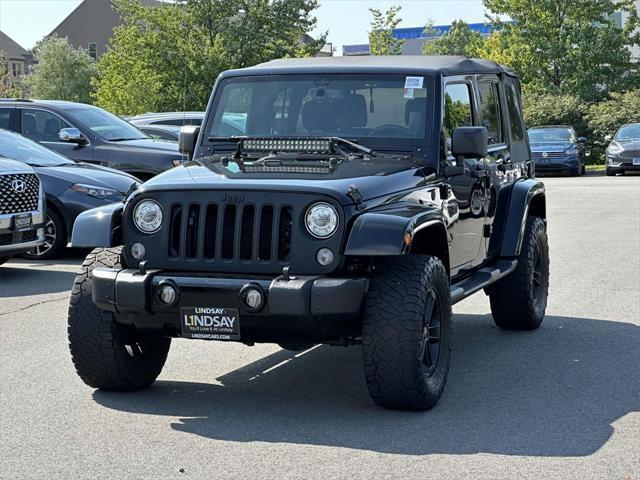 used 2017 Jeep Wrangler Unlimited car, priced at $21,777