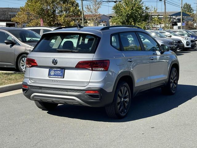 used 2022 Volkswagen Taos car, priced at $19,577