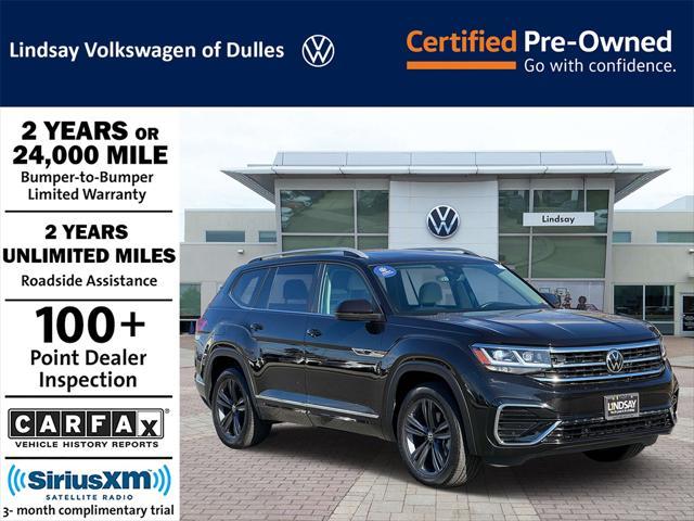 used 2022 Volkswagen Atlas car, priced at $30,997