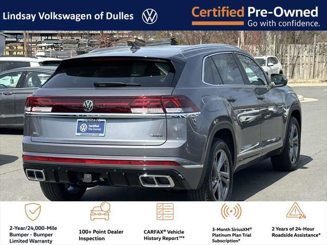 used 2024 Volkswagen Atlas Cross Sport car, priced at $41,557