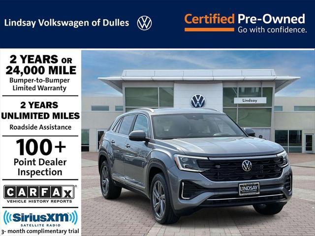 used 2024 Volkswagen Atlas Cross Sport car, priced at $41,557