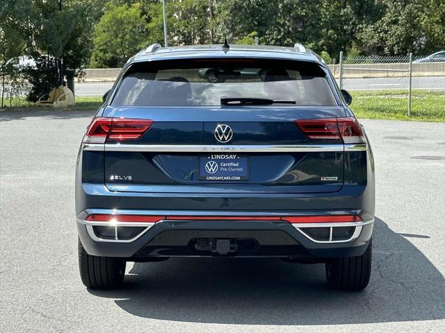 used 2021 Volkswagen Atlas Cross Sport car, priced at $34,997