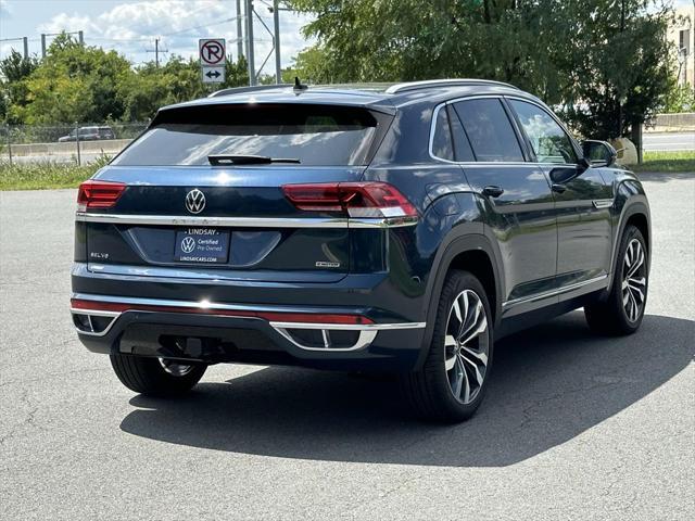 used 2021 Volkswagen Atlas Cross Sport car, priced at $34,997