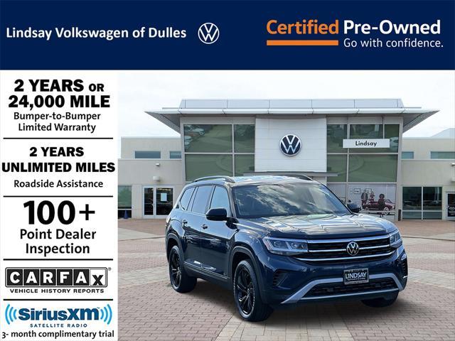 used 2022 Volkswagen Atlas car, priced at $25,997