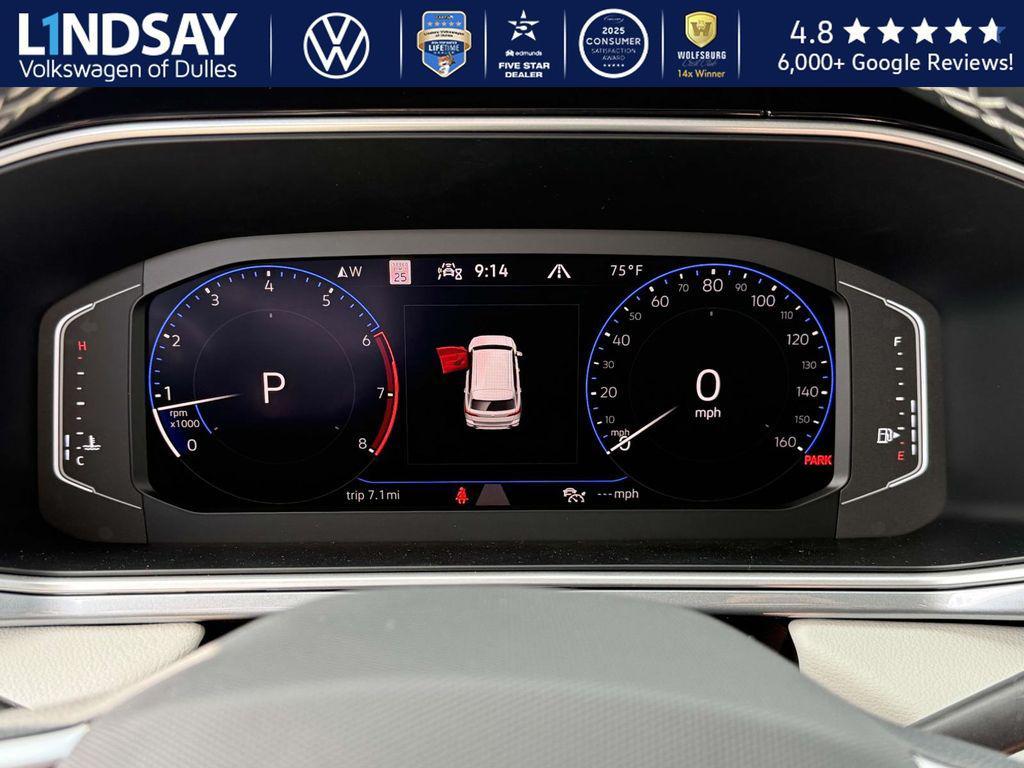 new 2025 Volkswagen Taos car, priced at $35,668