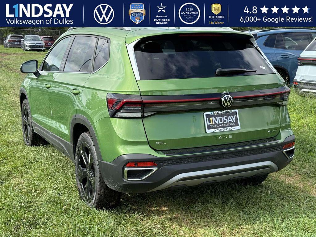 new 2025 Volkswagen Taos car, priced at $35,668