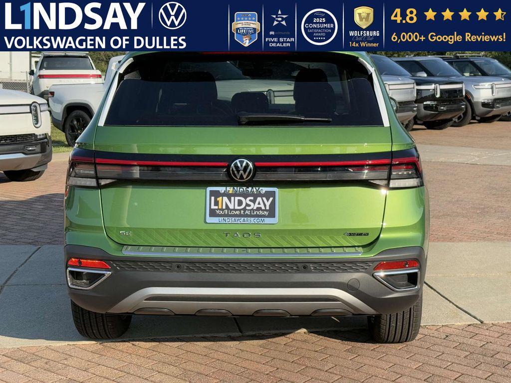 new 2025 Volkswagen Taos car, priced at $31,907