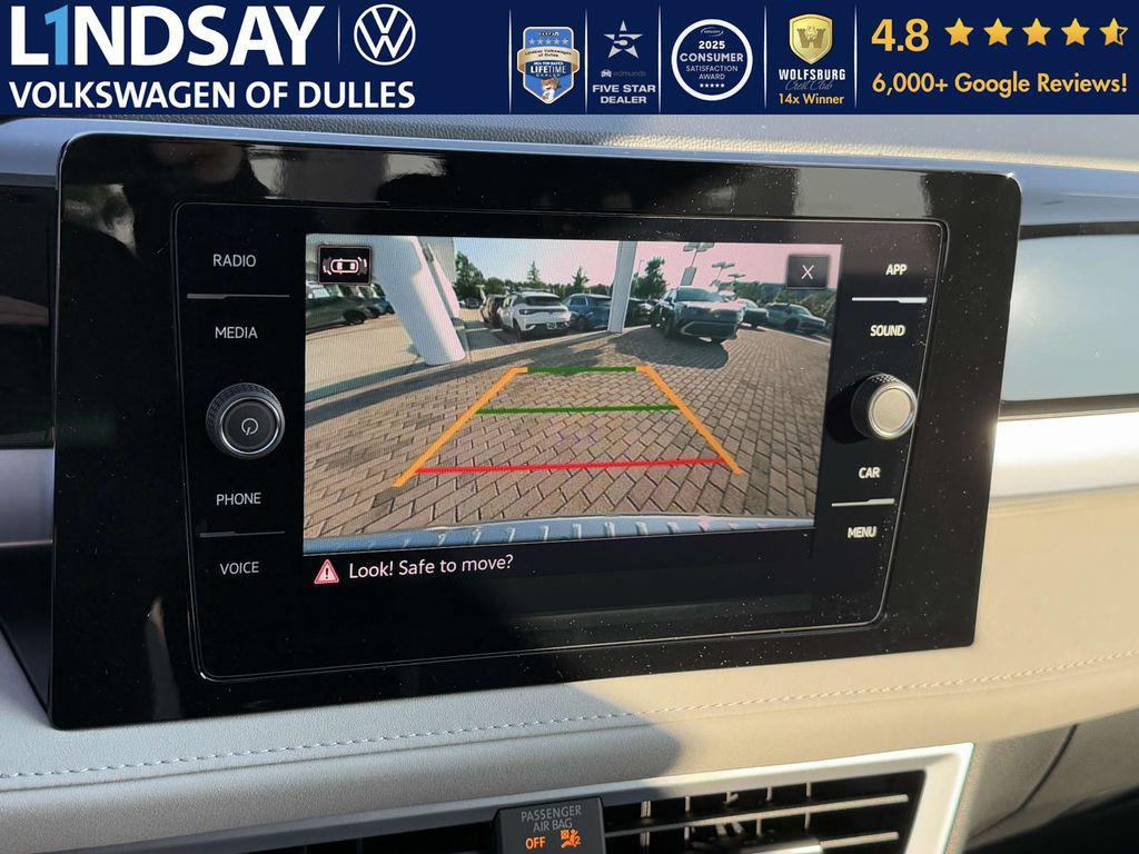 new 2025 Volkswagen Taos car, priced at $31,907