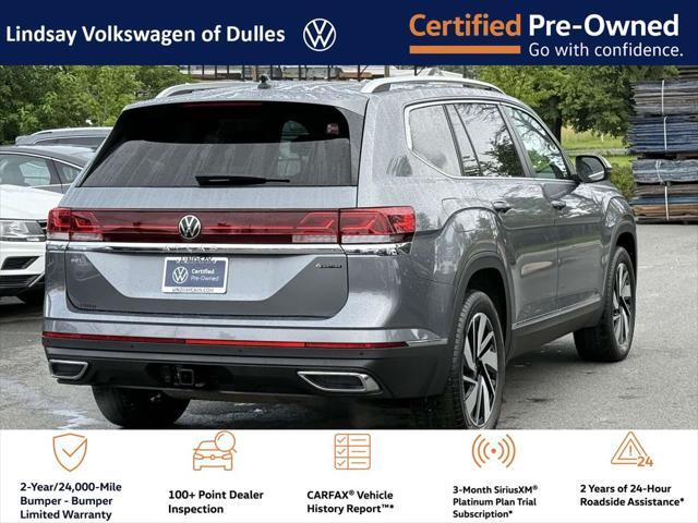 used 2024 Volkswagen Atlas car, priced at $40,997