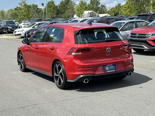 used 2024 Volkswagen Golf GTI car, priced at $33,555