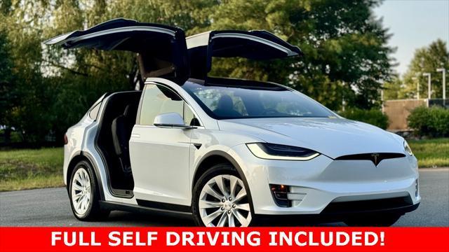 used 2020 Tesla Model X car, priced at $47,577