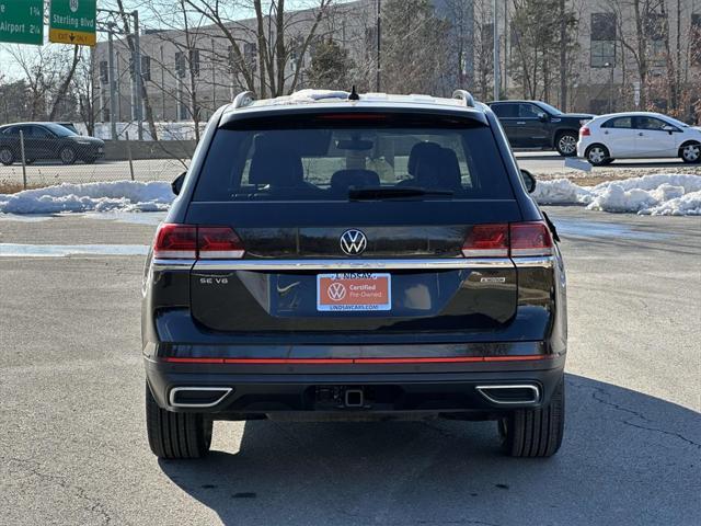 used 2021 Volkswagen Atlas car, priced at $27,997