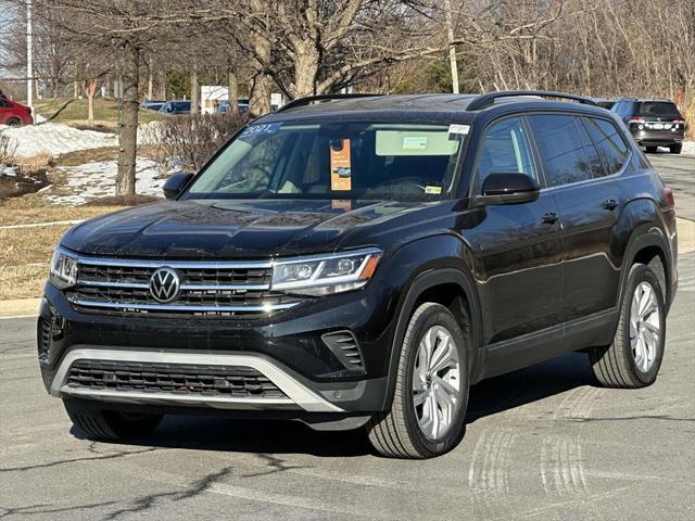 used 2021 Volkswagen Atlas car, priced at $27,997