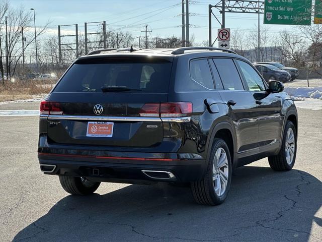 used 2021 Volkswagen Atlas car, priced at $27,997