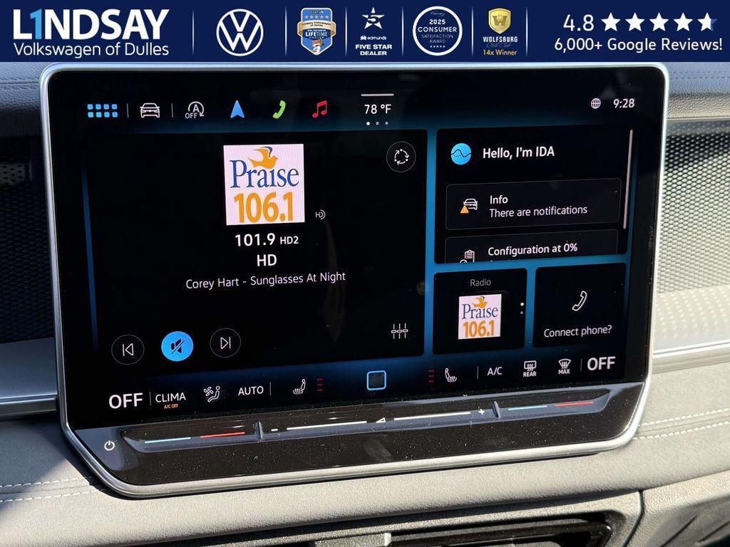 new 2025 Volkswagen Tiguan car, priced at $33,668