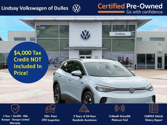used 2021 Volkswagen ID.4 car, priced at $19,997