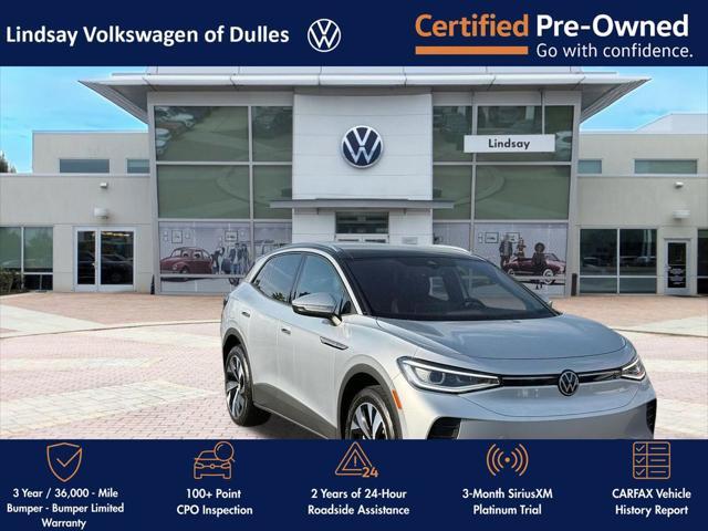 used 2021 Volkswagen ID.4 car, priced at $23,444