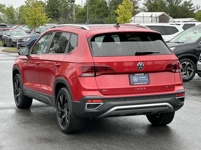 used 2023 Volkswagen Taos car, priced at $26,577