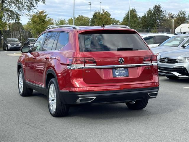 used 2021 Volkswagen Atlas car, priced at $27,577