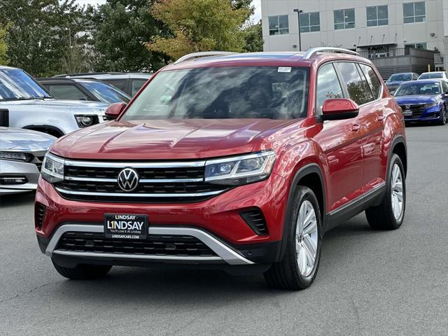 used 2021 Volkswagen Atlas car, priced at $27,577