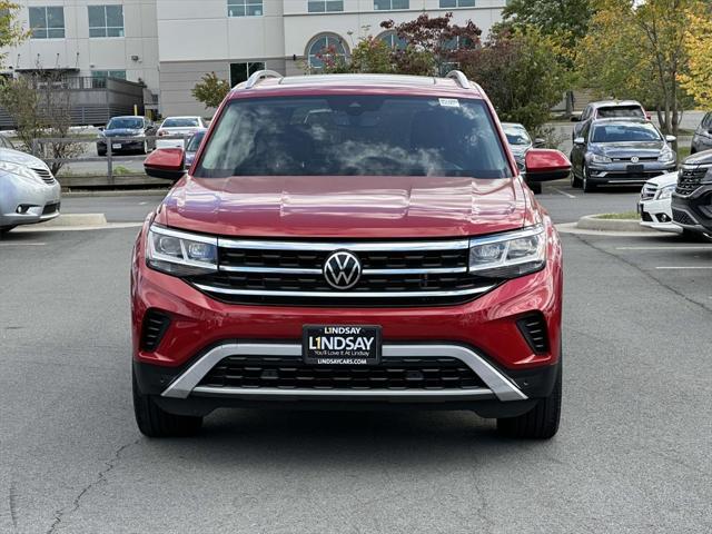 used 2021 Volkswagen Atlas car, priced at $27,577