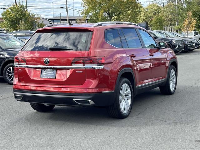 used 2021 Volkswagen Atlas car, priced at $27,577