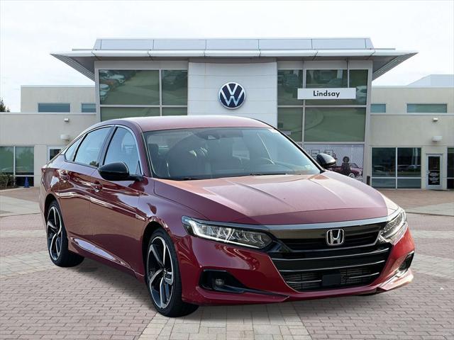 used 2021 Honda Accord car, priced at $24,997