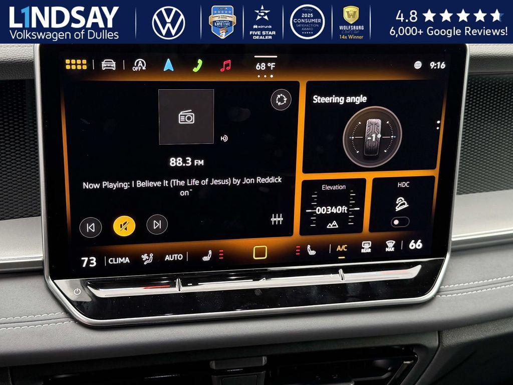 new 2025 Volkswagen Tiguan car, priced at $36,807