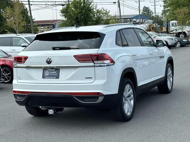 used 2021 Volkswagen Atlas Cross Sport car, priced at $25,977