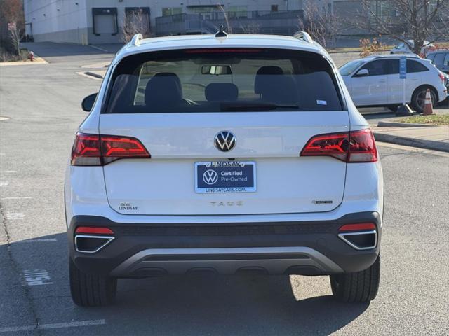 used 2022 Volkswagen Taos car, priced at $21,557