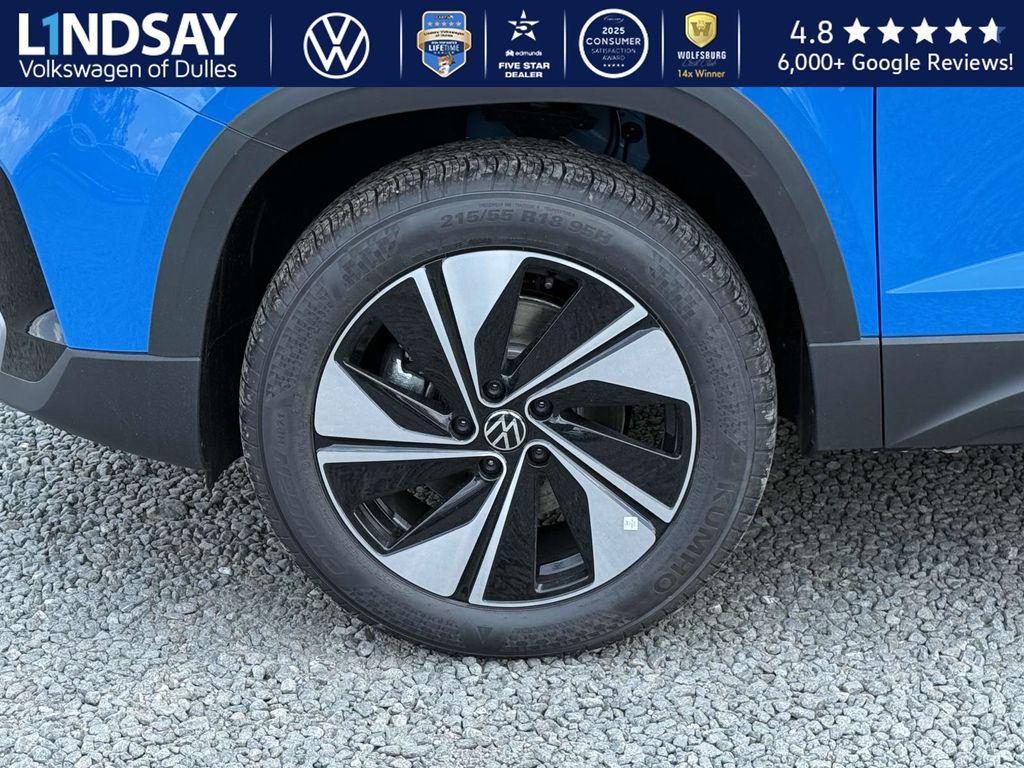 new 2025 Volkswagen Taos car, priced at $27,923