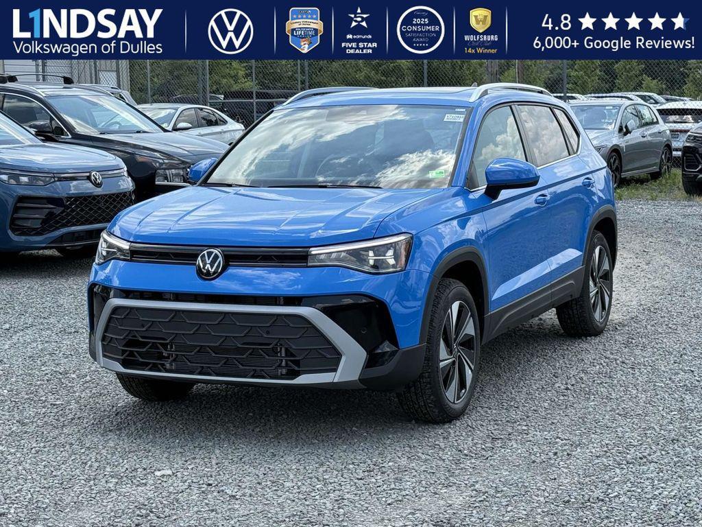 new 2025 Volkswagen Taos car, priced at $27,923