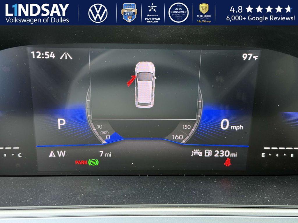 new 2025 Volkswagen Taos car, priced at $27,923