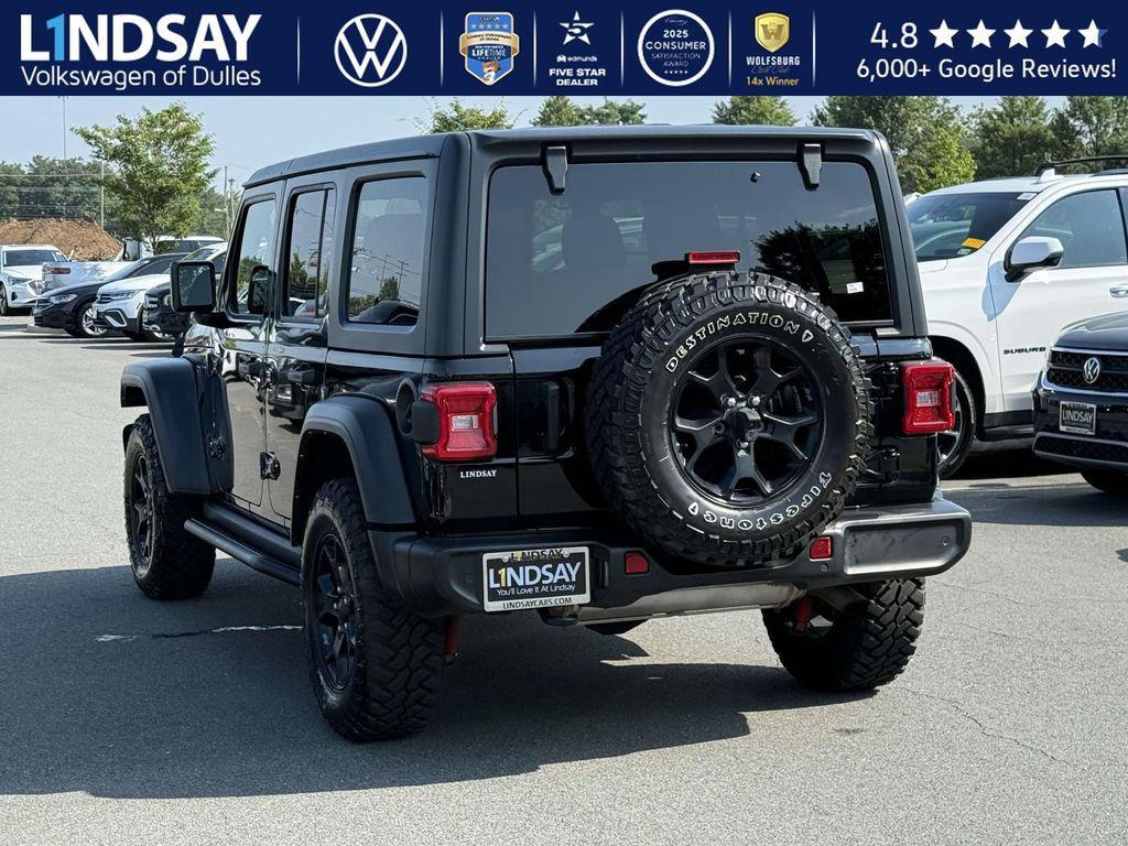 used 2021 Jeep Wrangler car, priced at $27,997