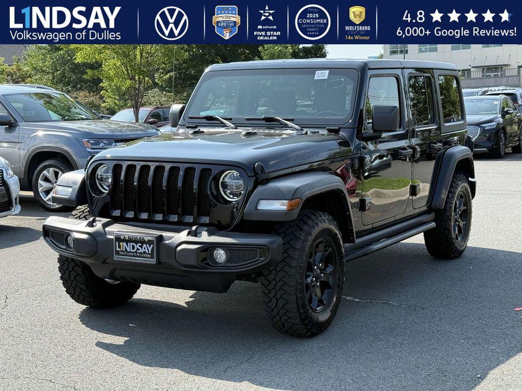 used 2021 Jeep Wrangler car, priced at $27,997