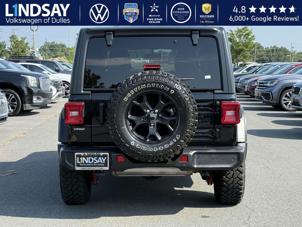 used 2021 Jeep Wrangler car, priced at $27,997