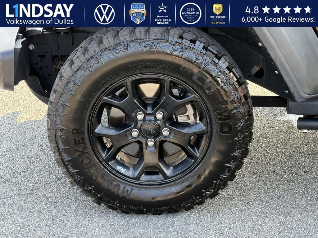 used 2021 Jeep Wrangler car, priced at $27,997