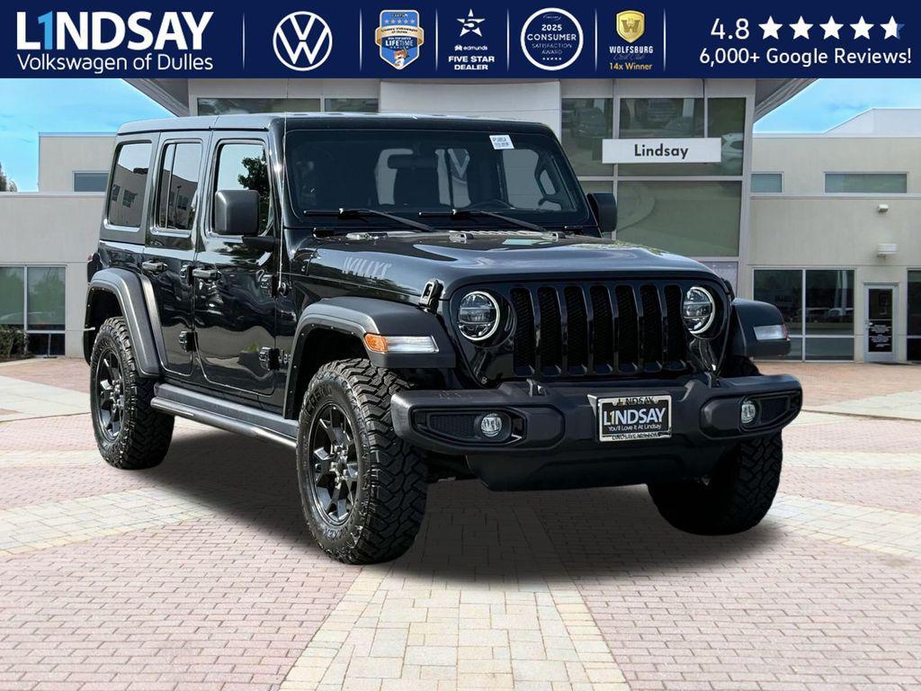 used 2021 Jeep Wrangler car, priced at $27,997